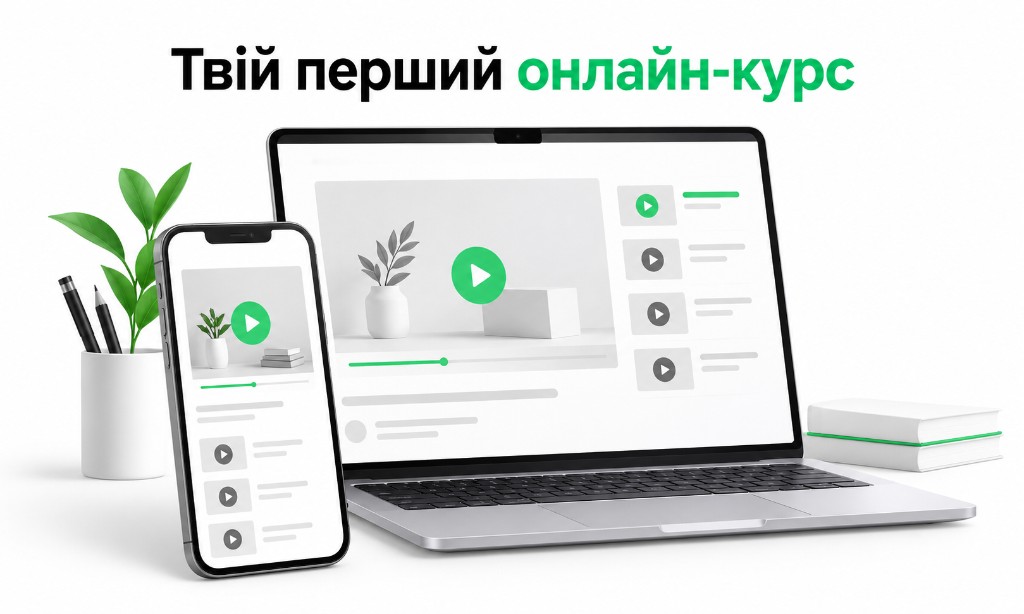 Твій перший онлайн-курс